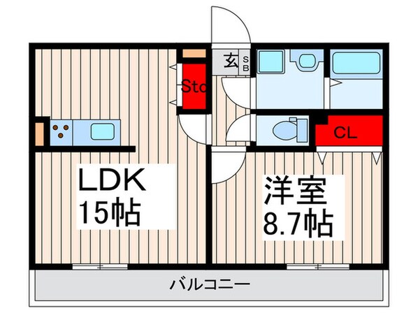 リブリ・アスター西新井の物件間取画像